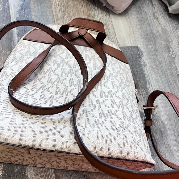 Michael Kors White Backpack - Picture 2 of 3